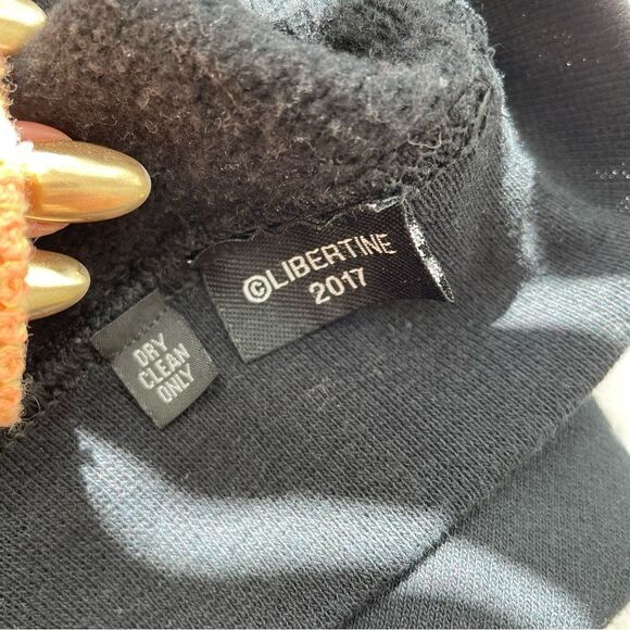 LIBERTINE RARE Sequin Embroidered Roses Hoodie - Picture 8 of 10